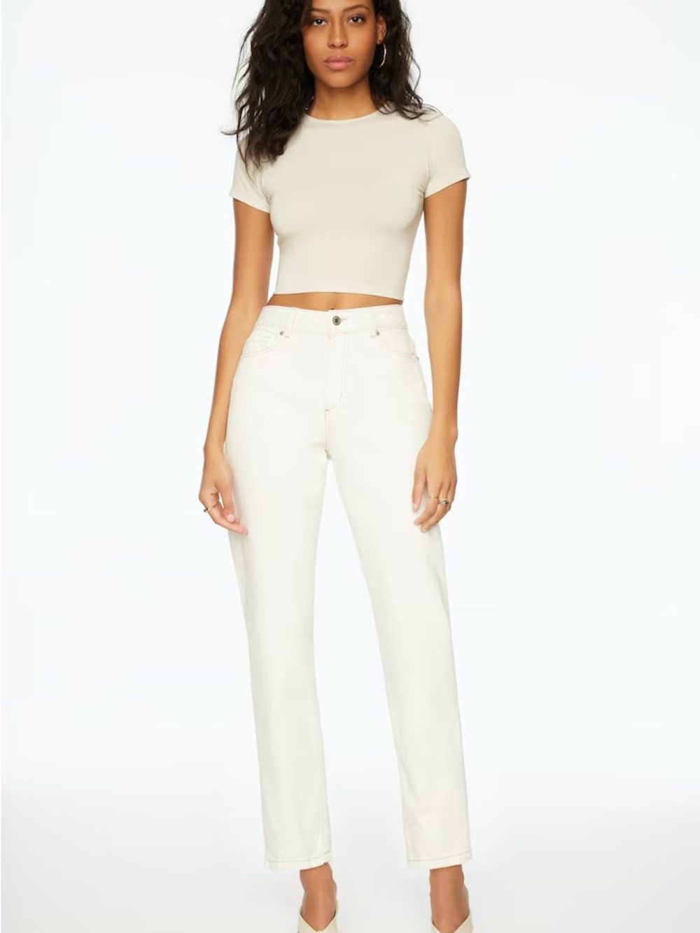 Dynamite Claudia High-Rise Tapered Jean